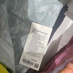 New lululemon swift speed leggings size 4 28 inseam color REEJ